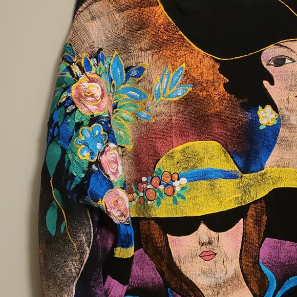 Kolorway USA womens button down sweater - Picture 13 of 15